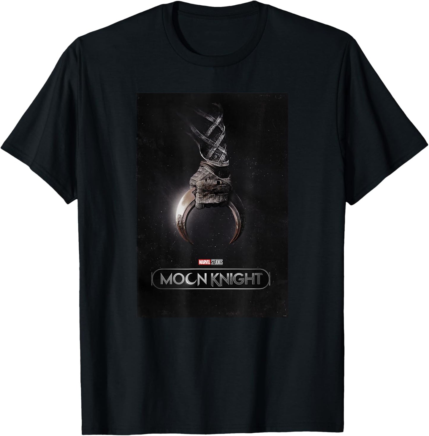 Marvel Moon Knight Crescent Dart Poster T-Shirt - T-Shirt | Black