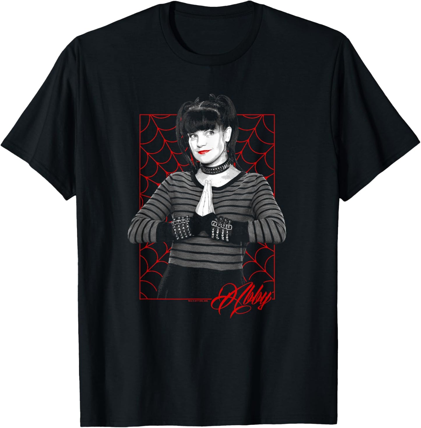 NCIS Abby Webs T-Shirt - T-Shirt | Black