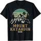 Mount Katahdin National Park Merchandise Hiking Mt Katahdin T-Shirt - T-Shirt | Black