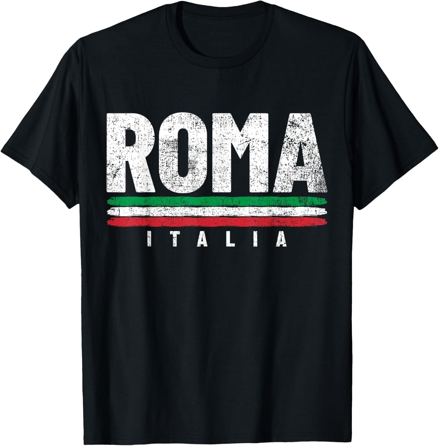Roma Italia T-Shirt - T-Shirt | Black