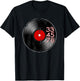 33 45 78 RPM for Record Collector Vinyl Lovers 80s Graphic T-Shirt - T-Shirt | Black