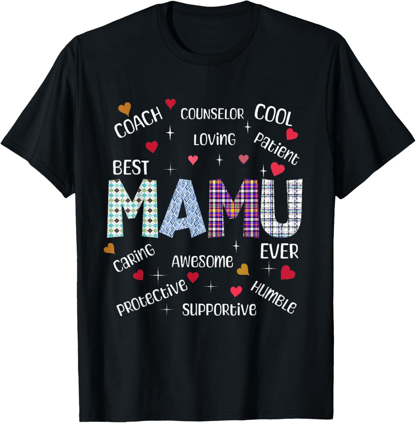 Mamu Man of Masti, Cool Pakistani Mamu Desi Uncle T-Shirt - T-Shirt | Black