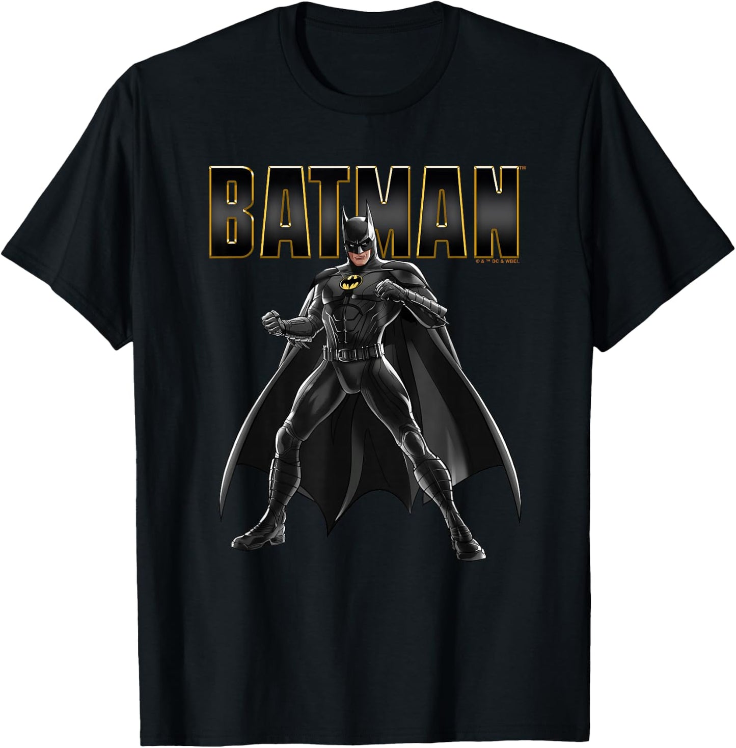 The Flash Movie Batman Fight T-Shirt - T-Shirt | Black