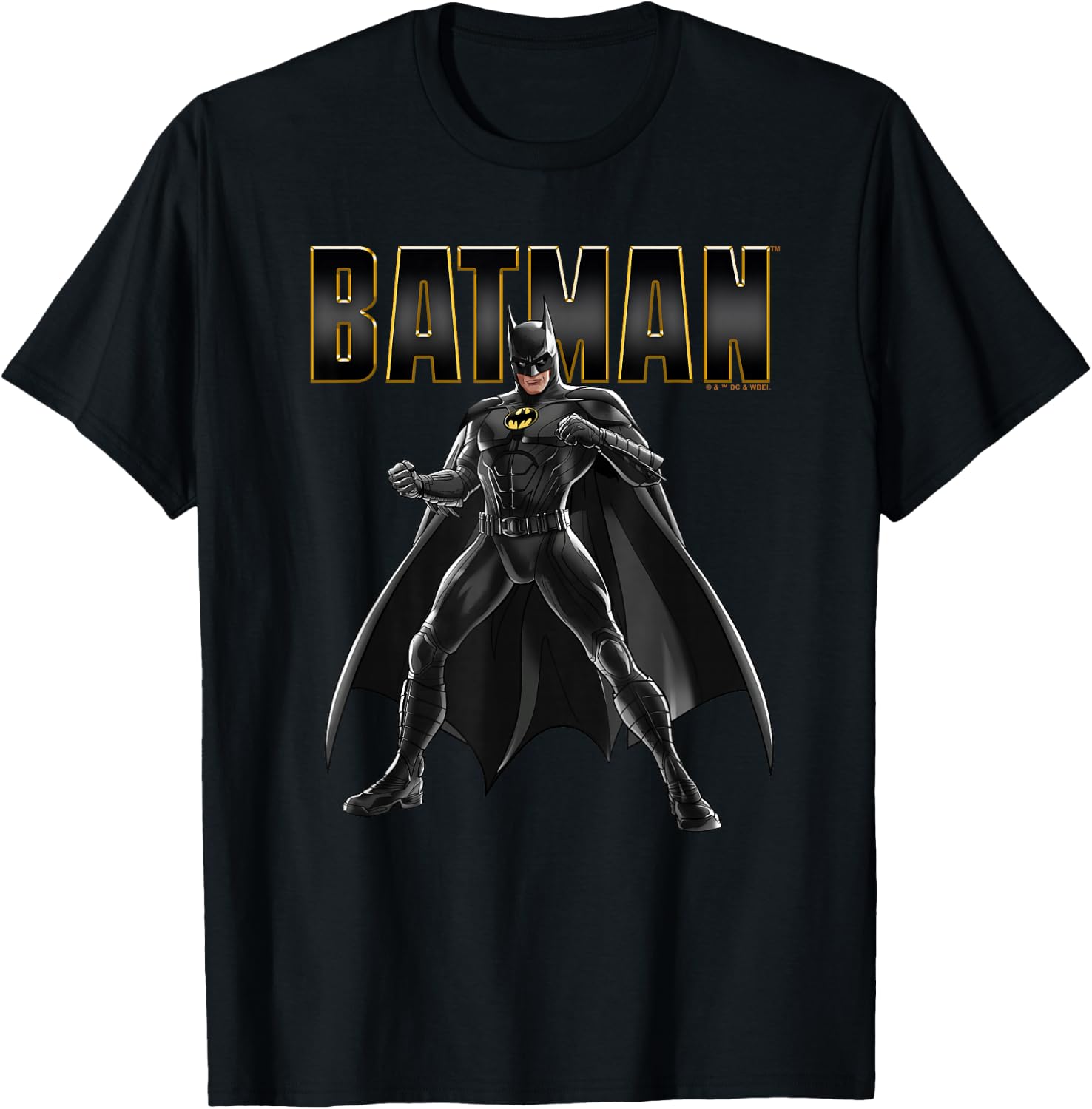 The Flash Movie Batman Fight T-Shirt - T-Shirt | Black