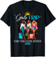 Girls Trip Mexico Cabo Cancun Punta Cana Black Women Trip T-Shirt - T-Shirt | Black
