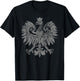 Polish Eagle, Poland Coat of arms, Polish Pride Retro Flag T-Shirt - T-Shirt | Black