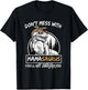Don't Mess With Mamasaurus You'll Get Jurasskicked T-Shirt - T-Shirt | Black