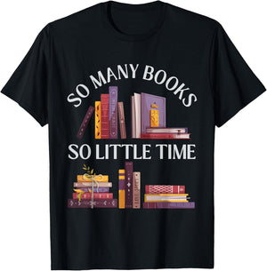 Love reading Just one more chapter I Love all the Books T-Shirt - T-Shirt | Black