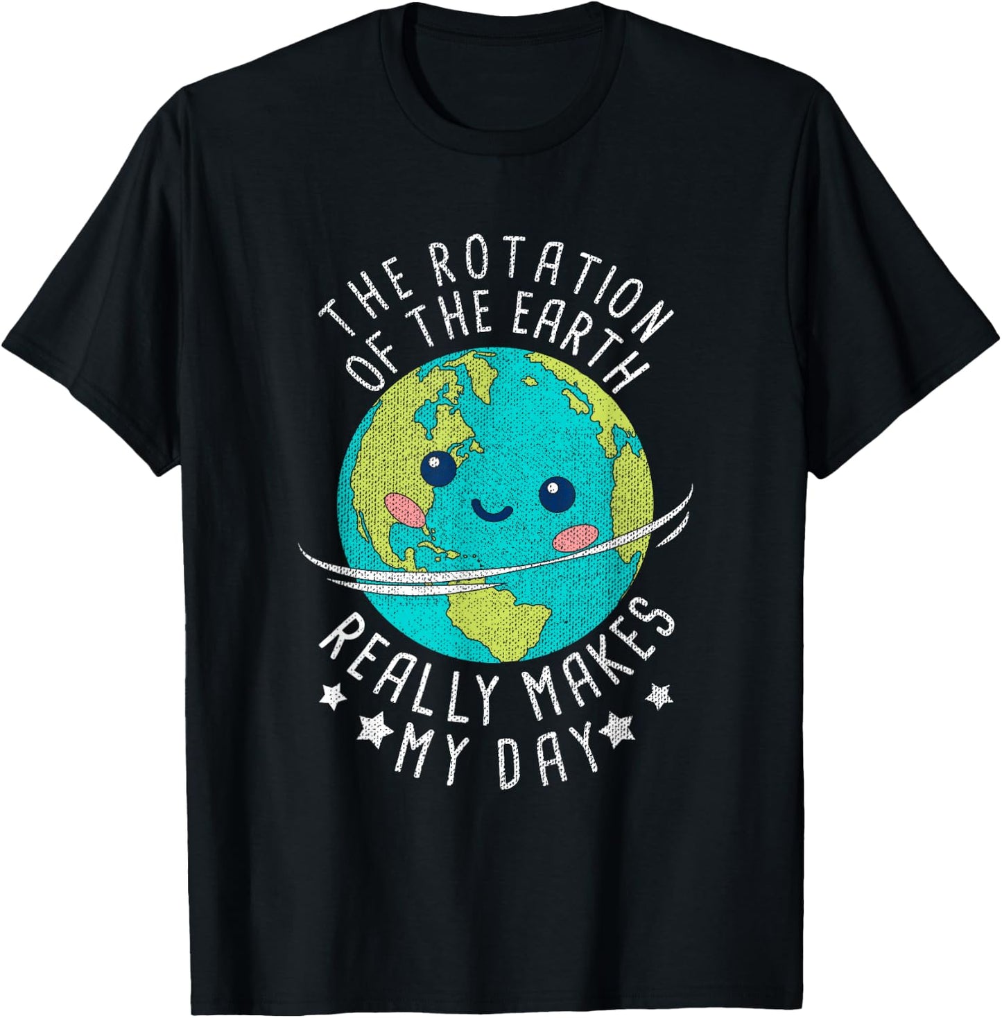 Gift Vegan Nature Earth Day T-Shirt - T-Shirt | Black