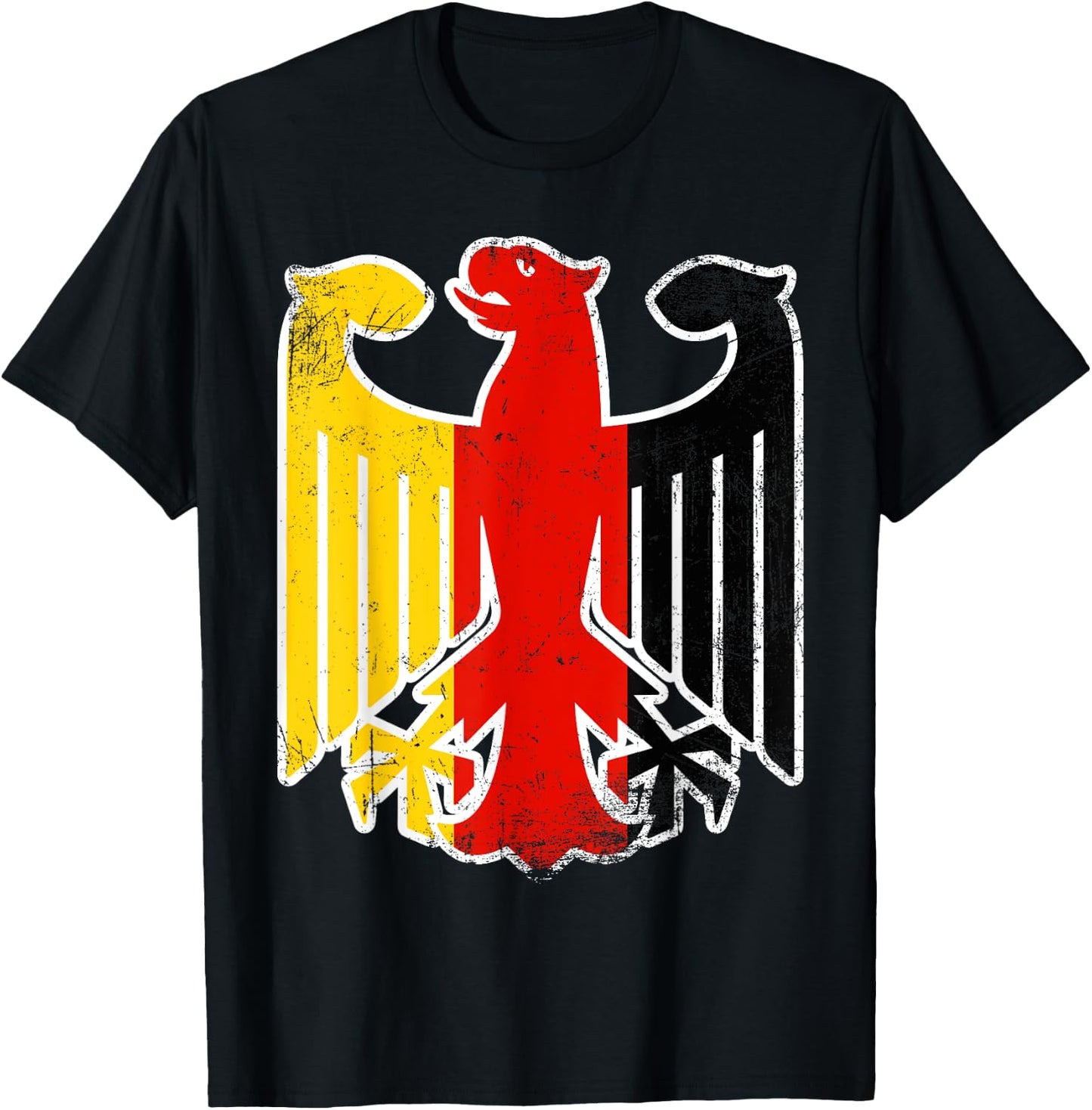 German Flag - German Eagle T-Shirt - T-Shirt | Black