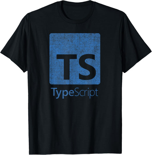 TypeScript Programming Language - Software Engineer & Coder T-Shirt - T-Shirt | Black