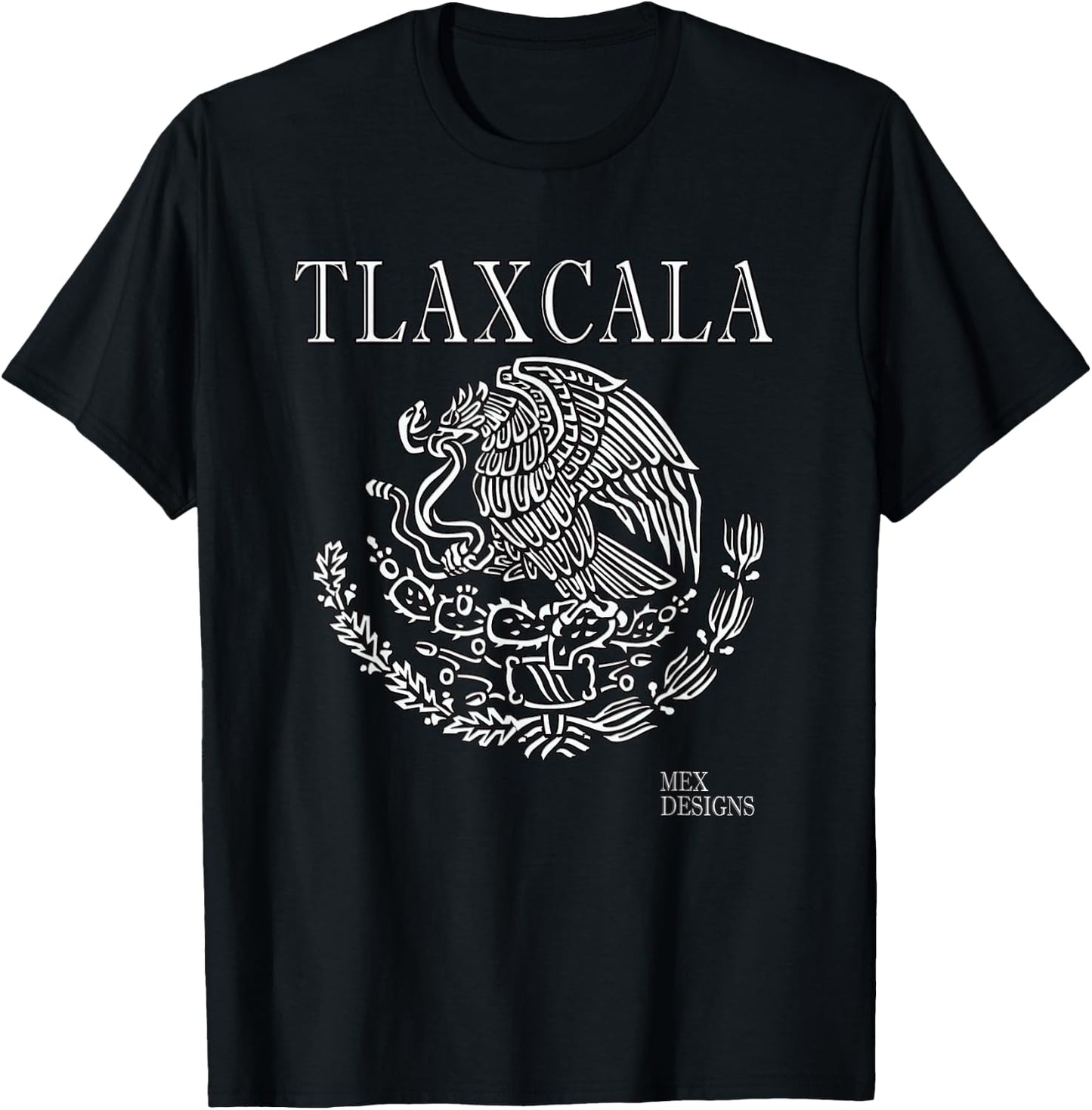 Tlaxcala Mexican Mexico T-Shirt - T-Shirt | Black