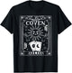 Gothic Witchy Coven Tarot Celestial Bachelorette matching T-Shirt - T-Shirt | Black