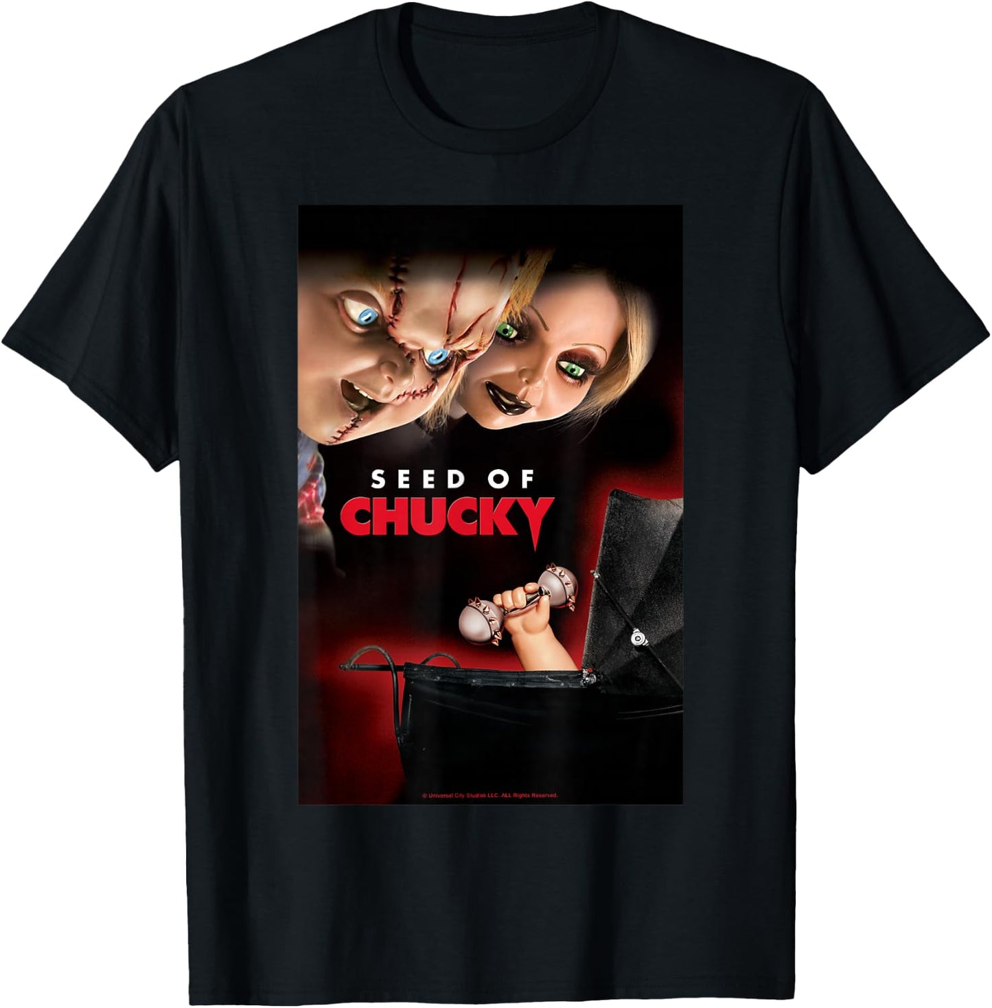Chucky Seed Of Chucky Movie Poster T-Shirt - T-Shirt | Black