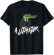 A Litigator - Lawyer Law School Degree Attorney T-Shirt - T-Shirt | Black