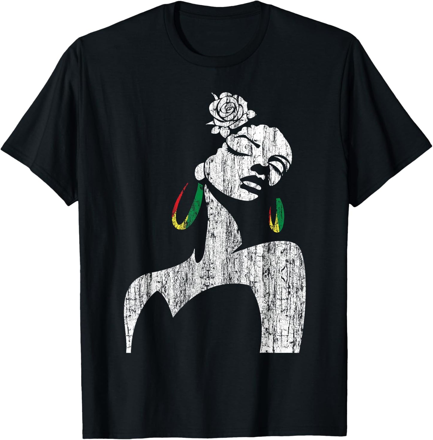 Afro Diva Black Girl Magic Shirt Africa Natural Melanin T-Shirt - T-Shirt | Black
