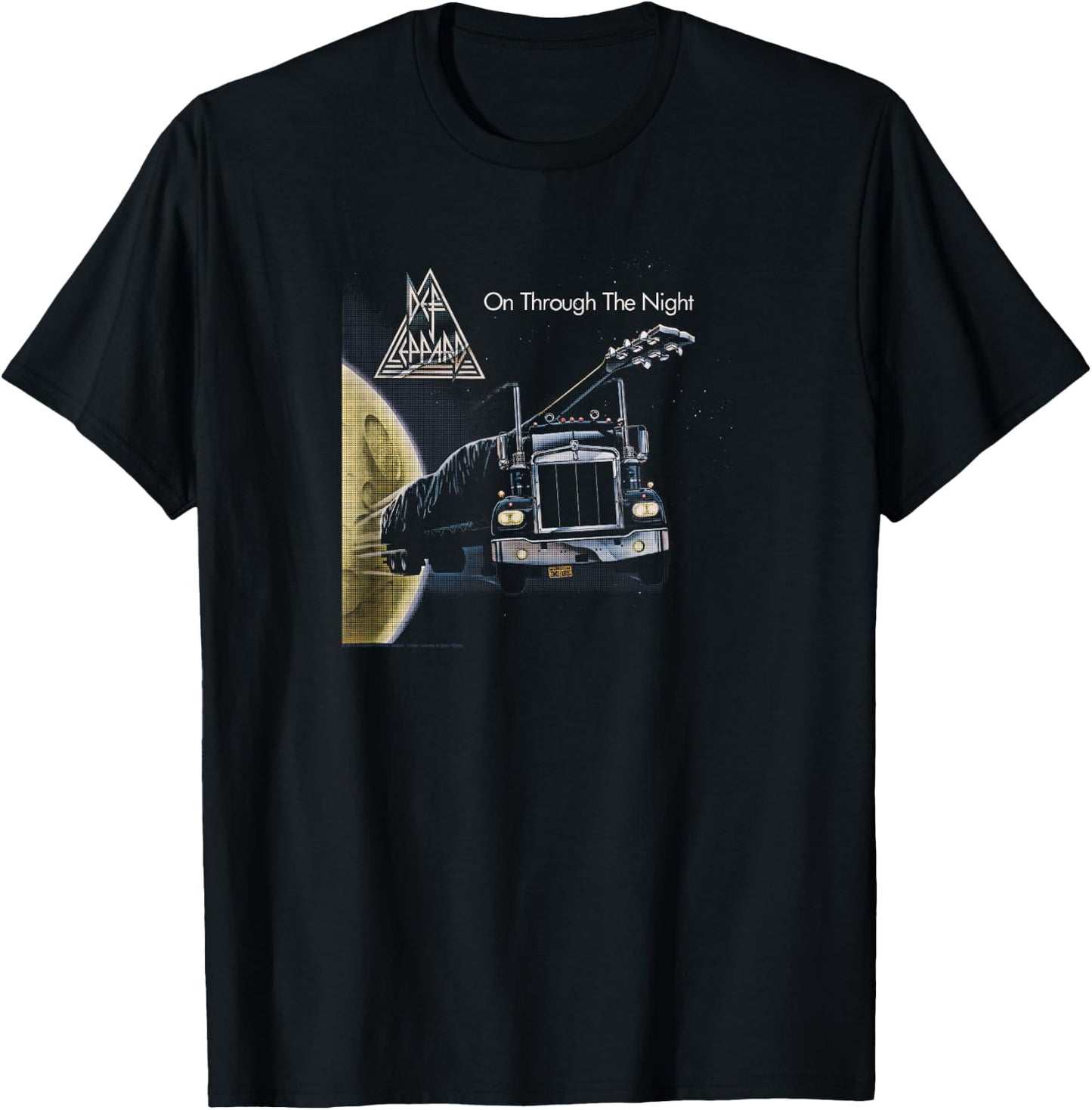 Def Leppard - On Through The Night Album T-Shirt - T-Shirt | Black