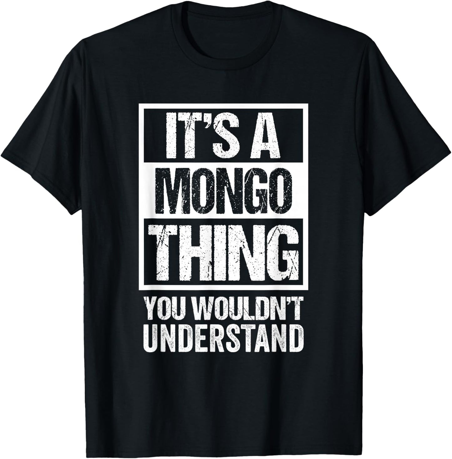 It's A Mongo Thing You Wouldn't Understand Bantu Congo DRC T-Shirt - T-Shirt | Black