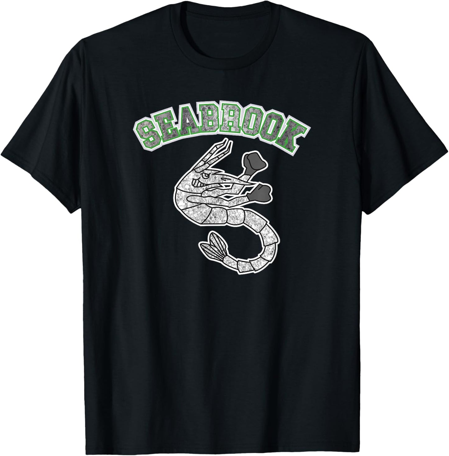 Disney Zombies Seabrook School Mascot Logo T-Shirt - T-Shirt | Black