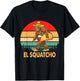 El Squatcho Bigfoot Taco Sombrero Cinco De Mayo Vintage T-Shirt - T-Shirt | Black