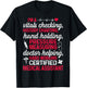 CMA Certified Medical Assistant Chart Assisting T-Shirt - T-Shirt | Black