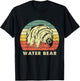 Tardigrade Water Bear Science Microbiology Vintage Retro T-Shirt - T-Shirt | Black