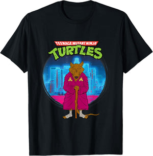 Mademark x Teenage Mutant Ninja Turtles - Original Teenage Mutant Ninja Turtles Splinter the Rat T-Shirt - T-Shirt | Black