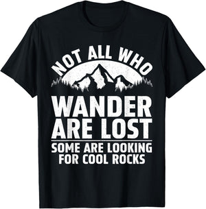 Rock Collecting Art Women Rockhound Rock Collector T-Shirt - T-Shirt | Black
