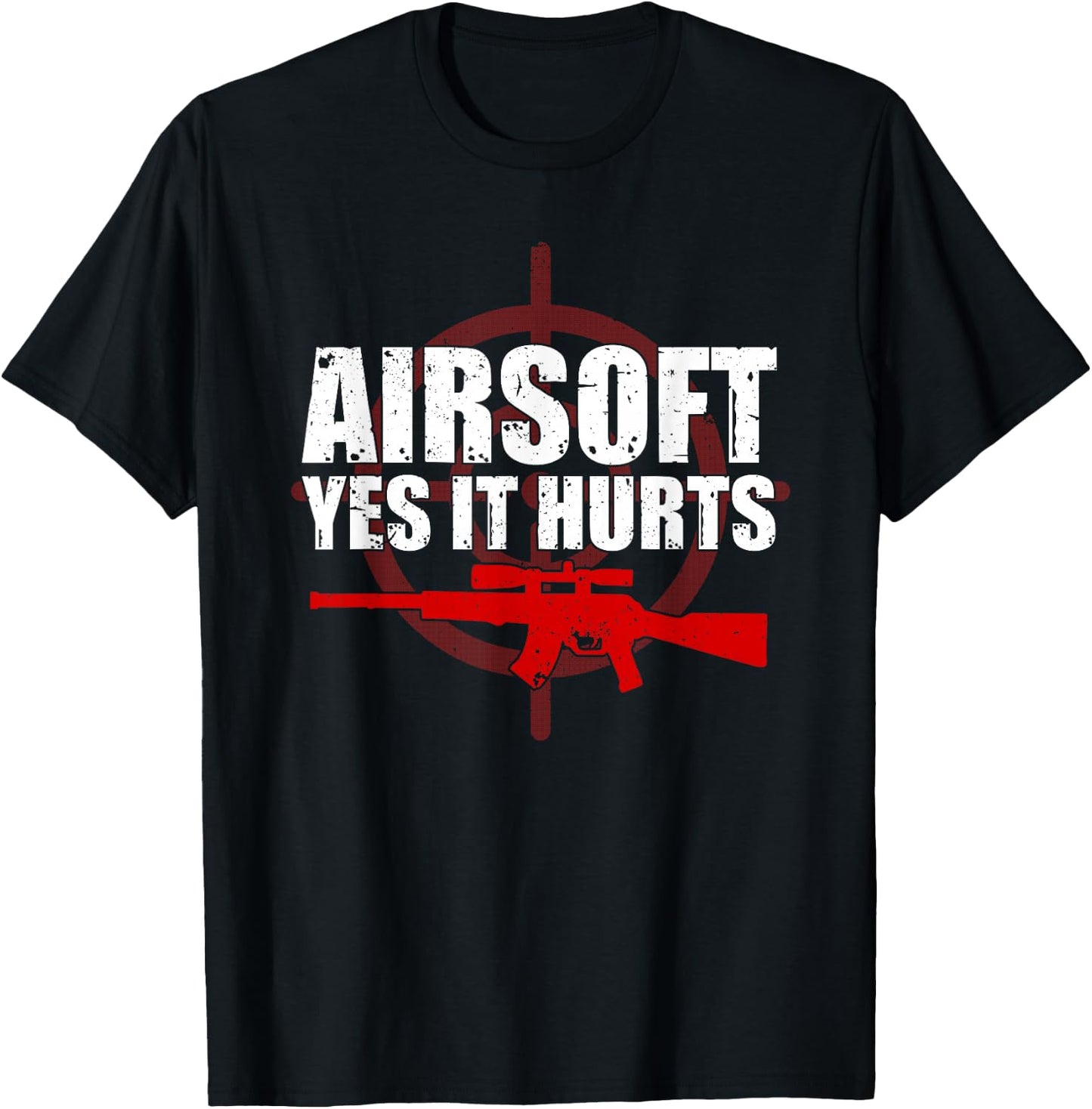 Funny Airsoft Art Women Paintball Combat Sport T-Shirt - T-Shirt | Black