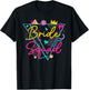 Retro 90s Bride Squad Bachelorette Party Bride of the 90s T-Shirt - T-Shirt | Black