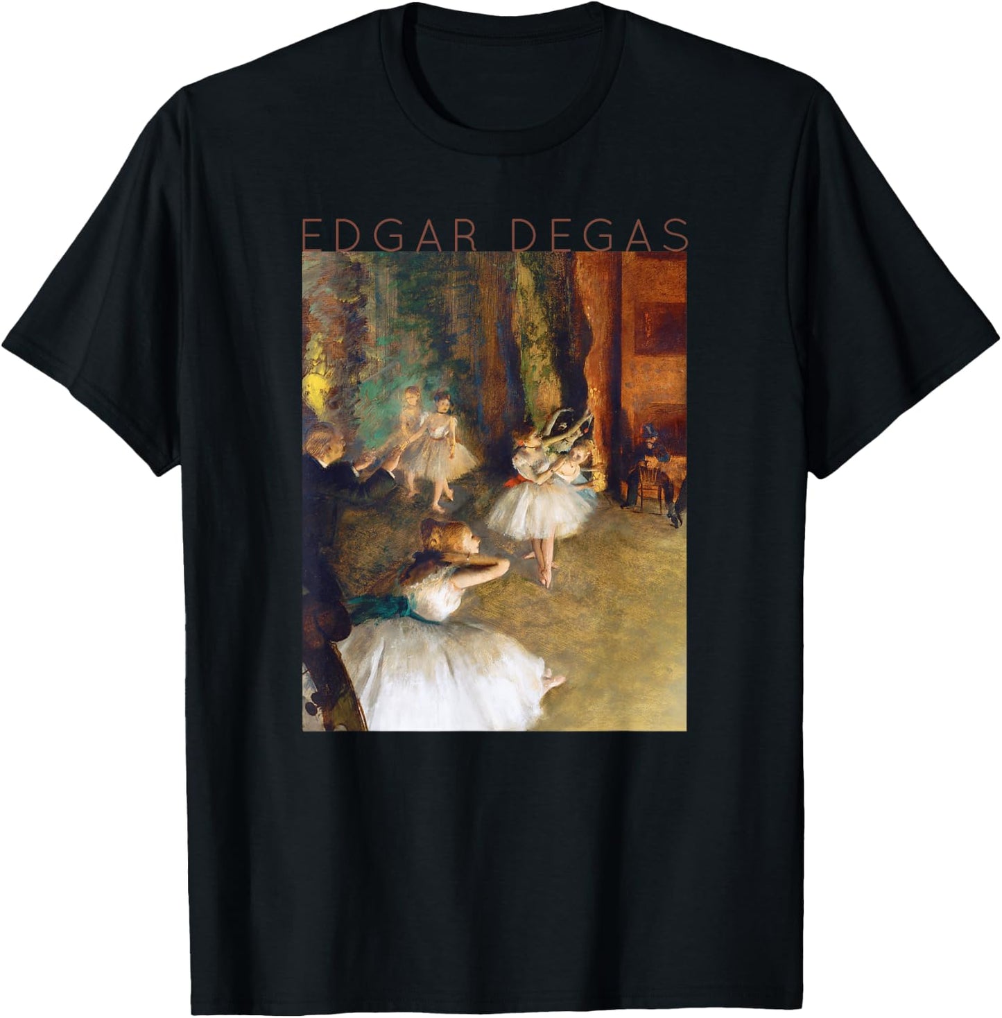 Edgar Degas Dancers #2 for Artists and Ballerinas T-Shirt - T-Shirt | Black