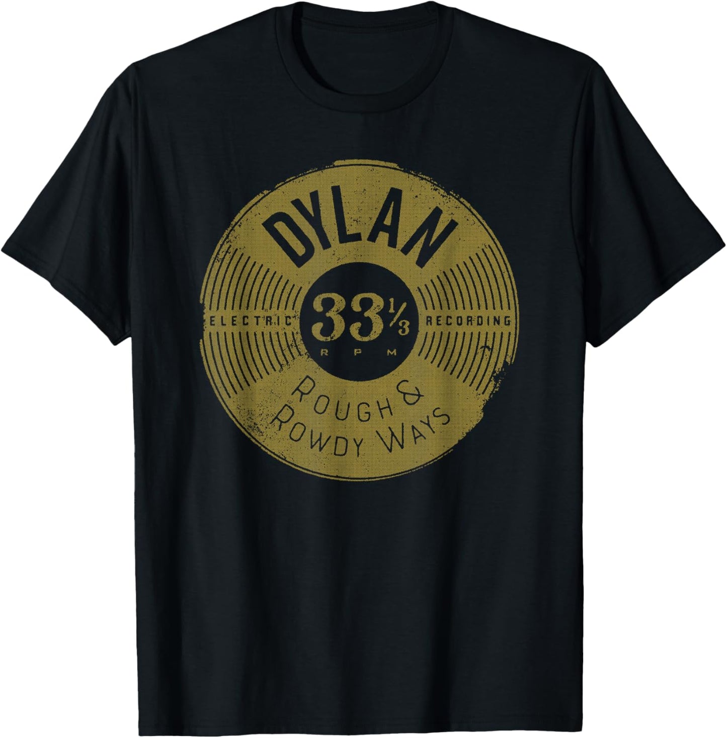 Bob Dylan - Electric Recording T-Shirt - T-Shirt | Black