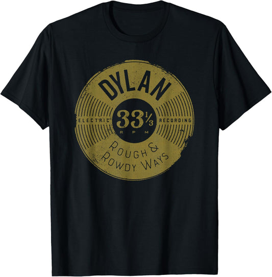 Bob Dylan - Electric Recording T-Shirt - T-Shirt | Black