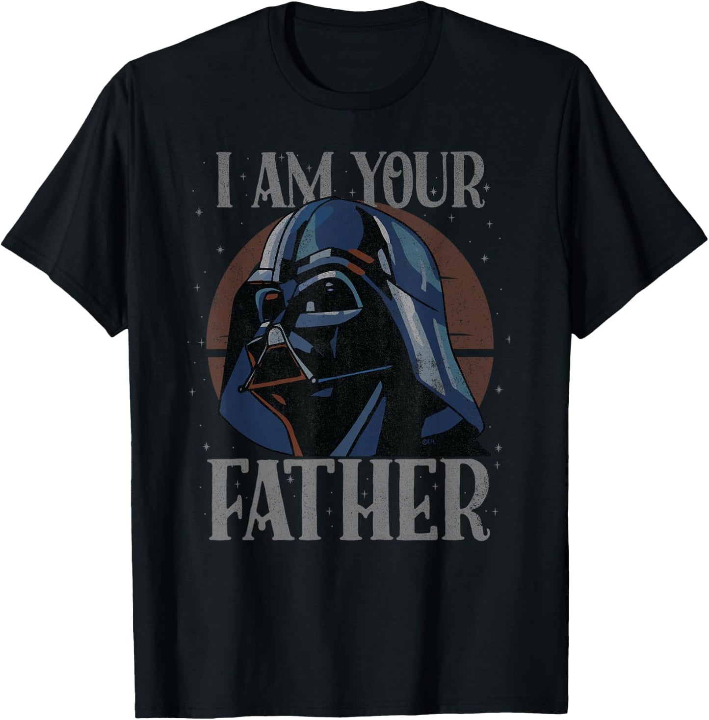 Star Wars Darth Vader I Am Your Father Retro T-Shirt - T-Shirt | Black