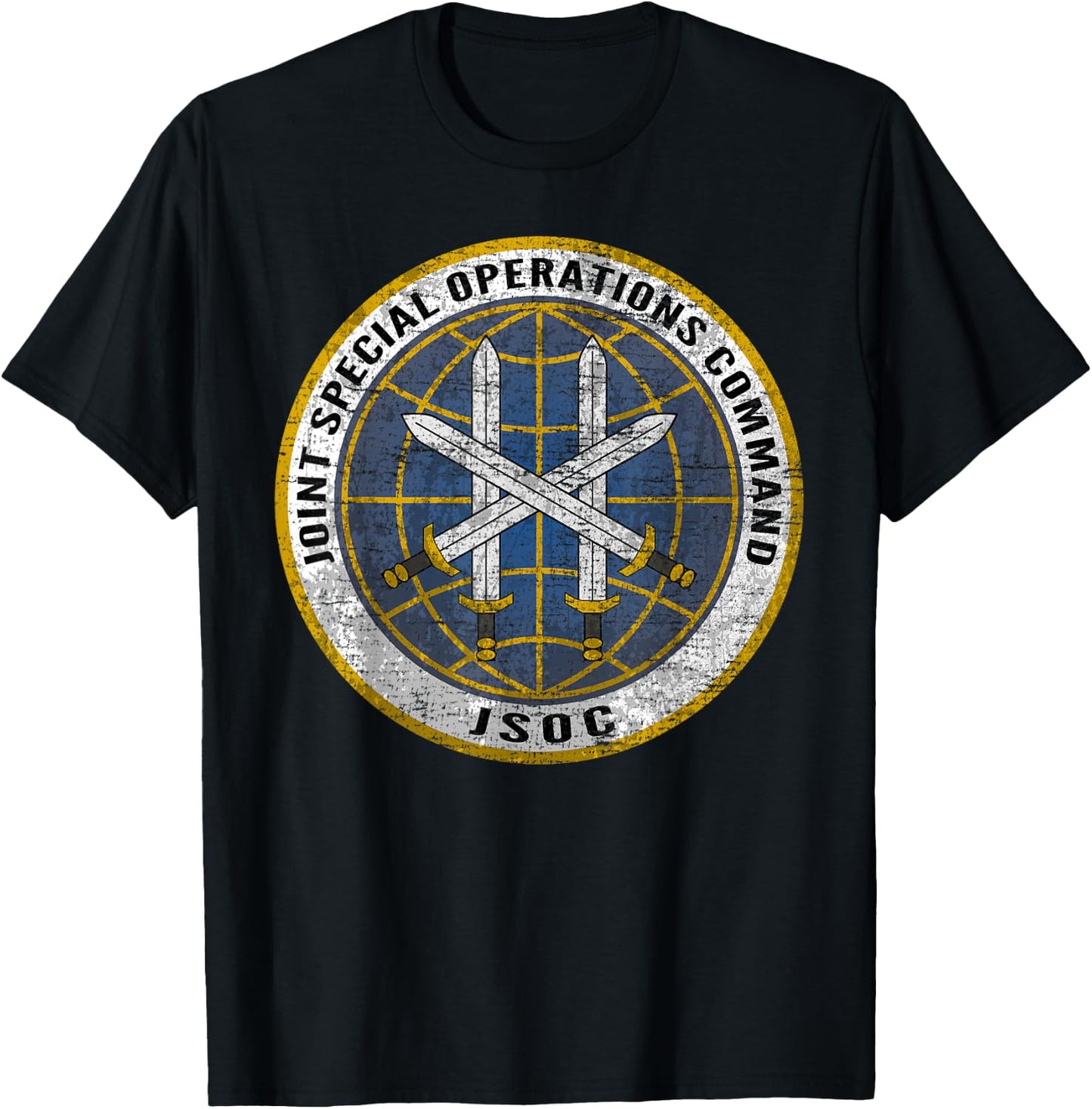 US Joint Special Force Command Army JSOC Military T-Shirt - T-Shirt | Black
