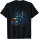 Trucker Semi-Trailer T-Shirt - T-Shirt | Black
