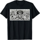 Calaveras Oaxaquena Mexican Jose Guadalupe Posada Mexico T-Shirt - T-Shirt | Black