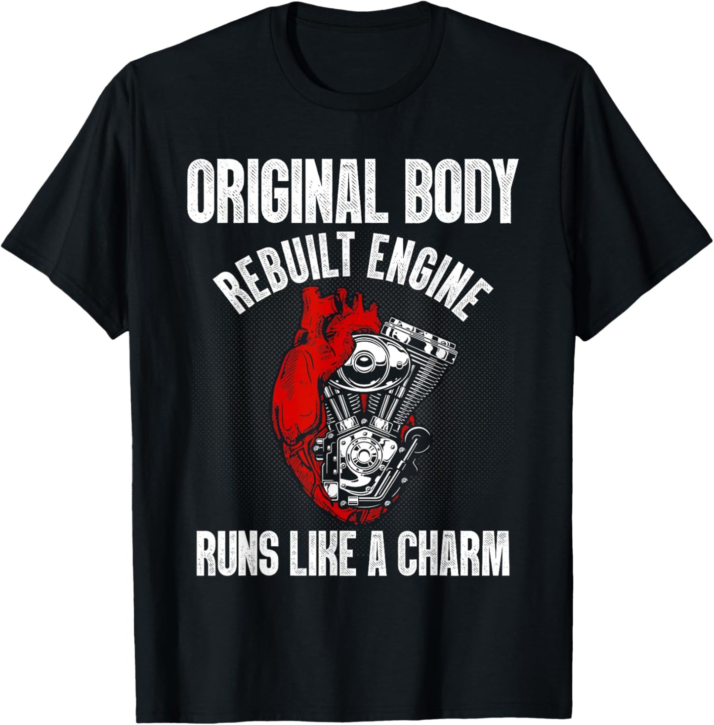 Funny Open Heart Surgery Recovery Survivor Gift Men Women T-Shirt - T-Shirt | Black
