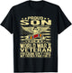 Freedom Isn't Free Proud Son Of World War 2 Veteran WW2 Gift T-Shirt - T-Shirt | Black