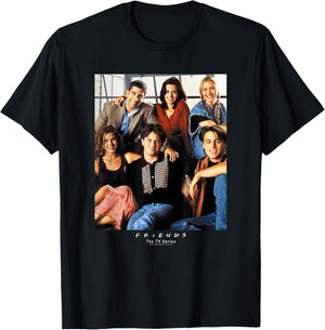 Friends Early Years Cast T-Shirt - T-Shirt | Black