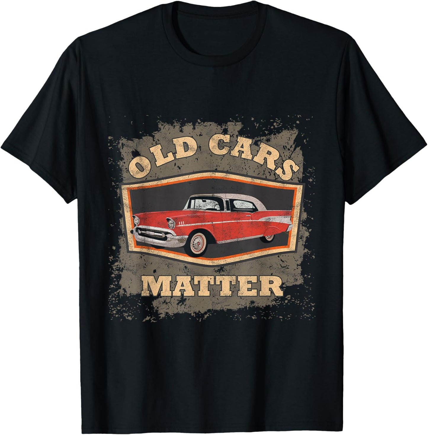 Vintage Car Restoration Restorer Mechanic Detailer T-Shirt - T-Shirt | Black