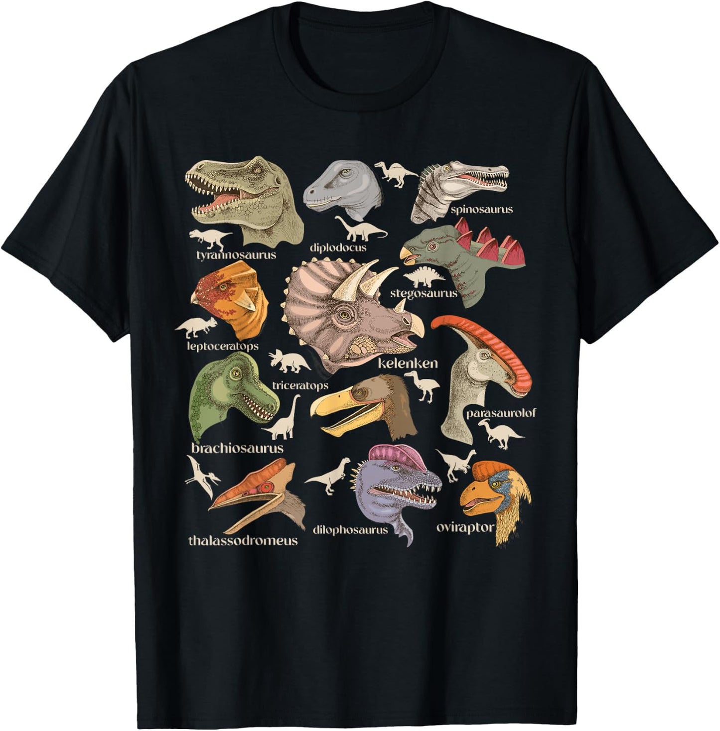 Paleontologist Costume Adults Dinosaurs Archaeologists Men T-Shirt - T-Shirt | Black