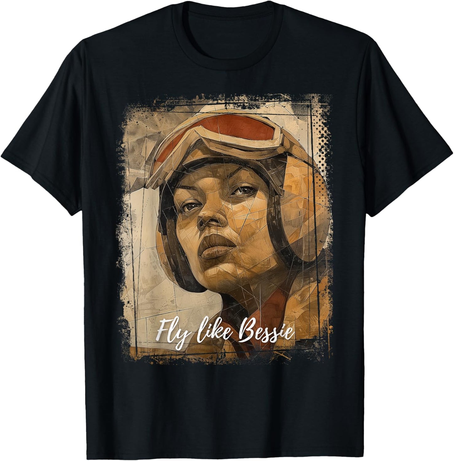 Bessie Coleman Black History Month African American Pilot T-Shirt - T-Shirt | Black