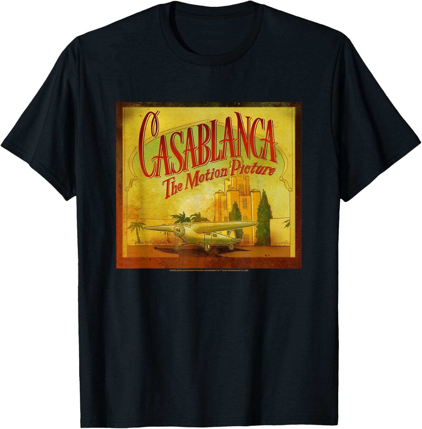 Casablanca Through The Window T-Shirt - T-Shirt | Black