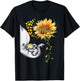 Blessed To Be Called Mimi Sunflower Elephant Mother's Day T-Shirt - T-Shirt | Black