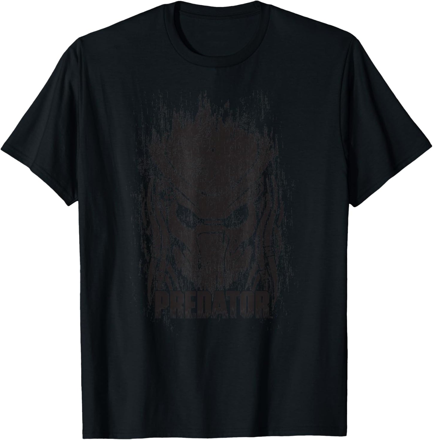 Predator Head Stamp 80s T-Shirt - T-Shirt | Black