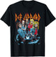 Def Leppard - Band Photo City Atlanta T-Shirt - T-Shirt | Black