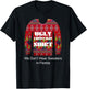 Ugly Christmas Shirt We Don't Wear Sweaters in Florida T-Shirt - T-Shirt | Black