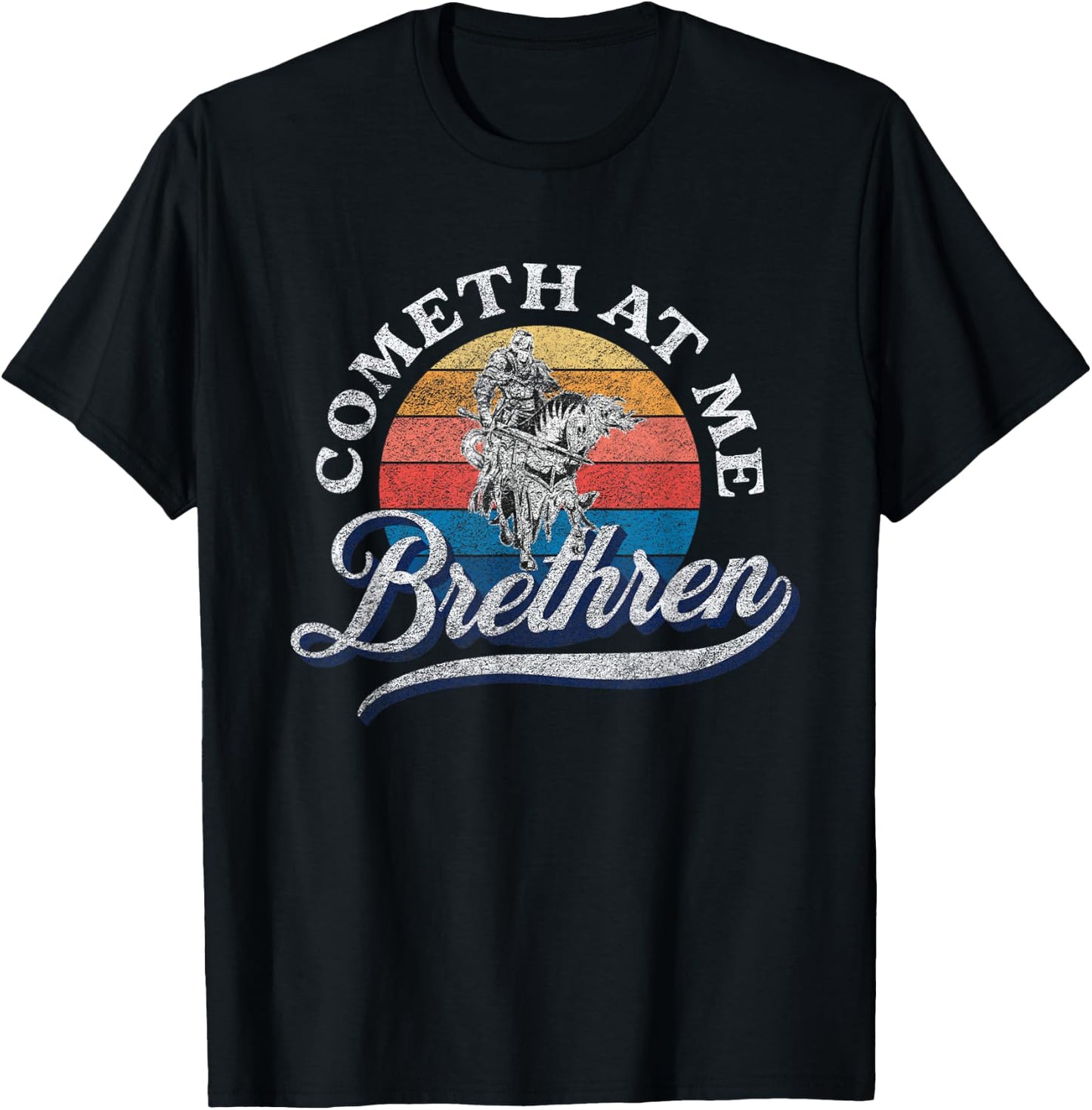 Thou May Ingest A Satchel Of Richards COMETH AT ME BRETHREN T-Shirt - T-Shirt | Black