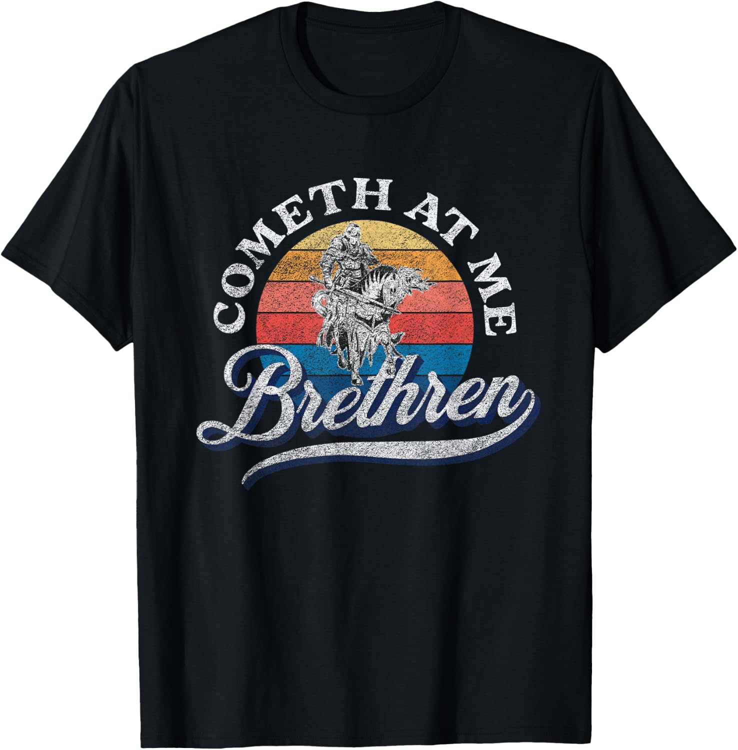 Thou May Ingest A Satchel Of Richards COMETH AT ME BRETHREN T-Shirt - T-Shirt | Black